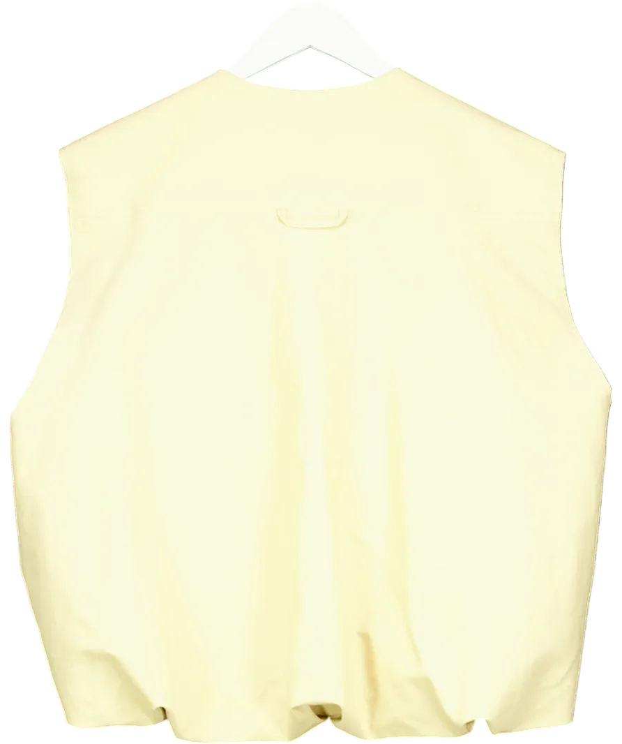ZARA Beige Oversize Voluminous Gilet UK XS/S