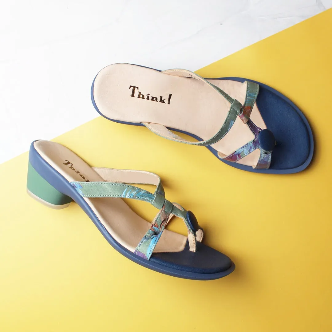 ZAZA 783 - PALE GREEN KOMBI LEATHER FS
