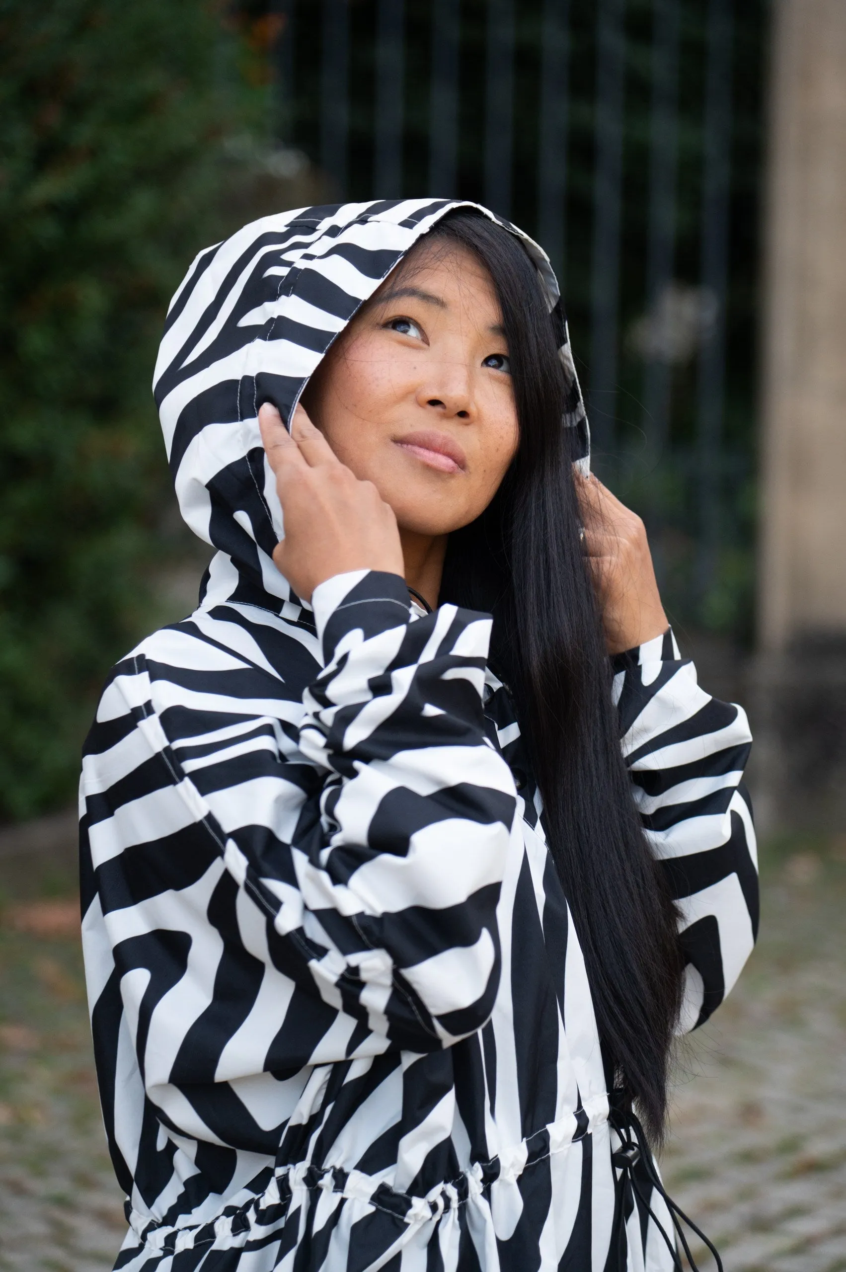 Zebra Women Poncho