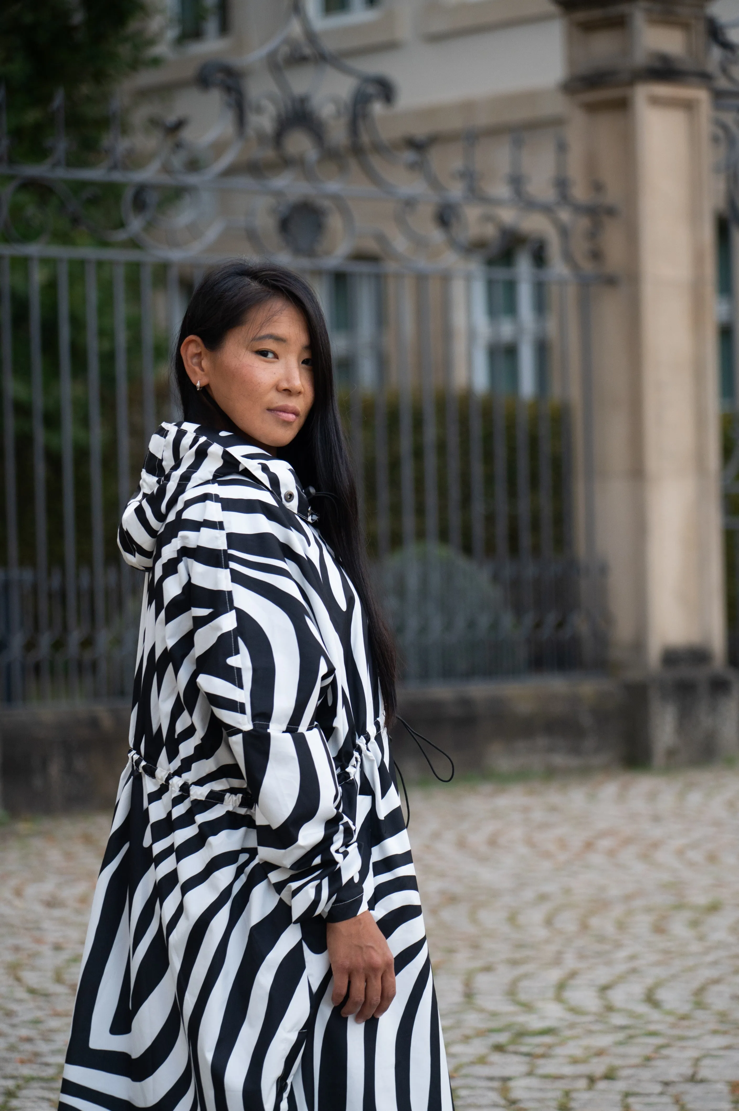 Zebra Women Poncho