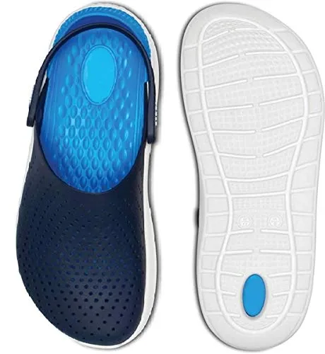 Zerol Rubber Casual Sandals for Mens/Boys, Slippers & Flip Flops clog02 NblueRblue8 UK/India (42 EU)