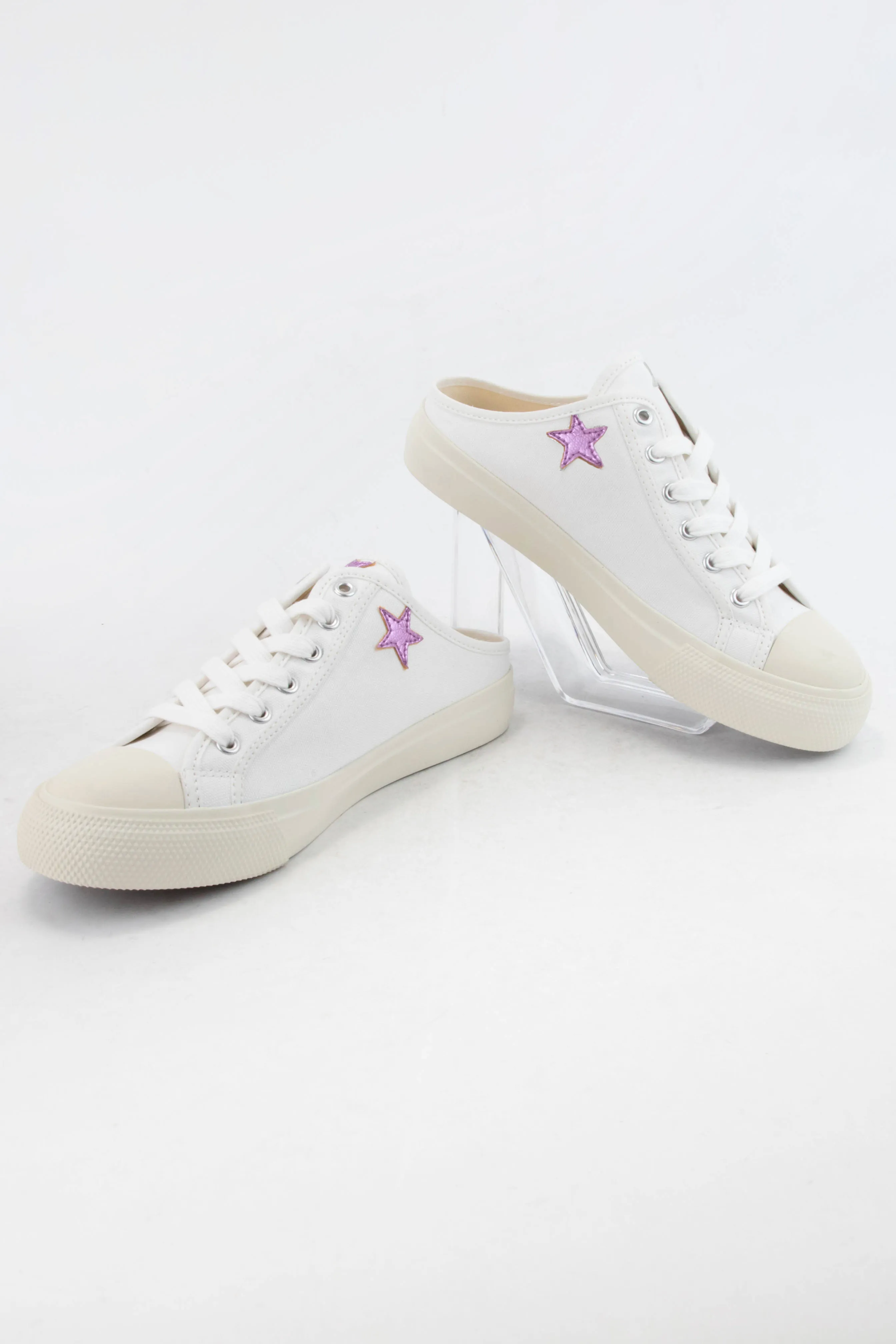 ZOE - WHITE/PURPLE
