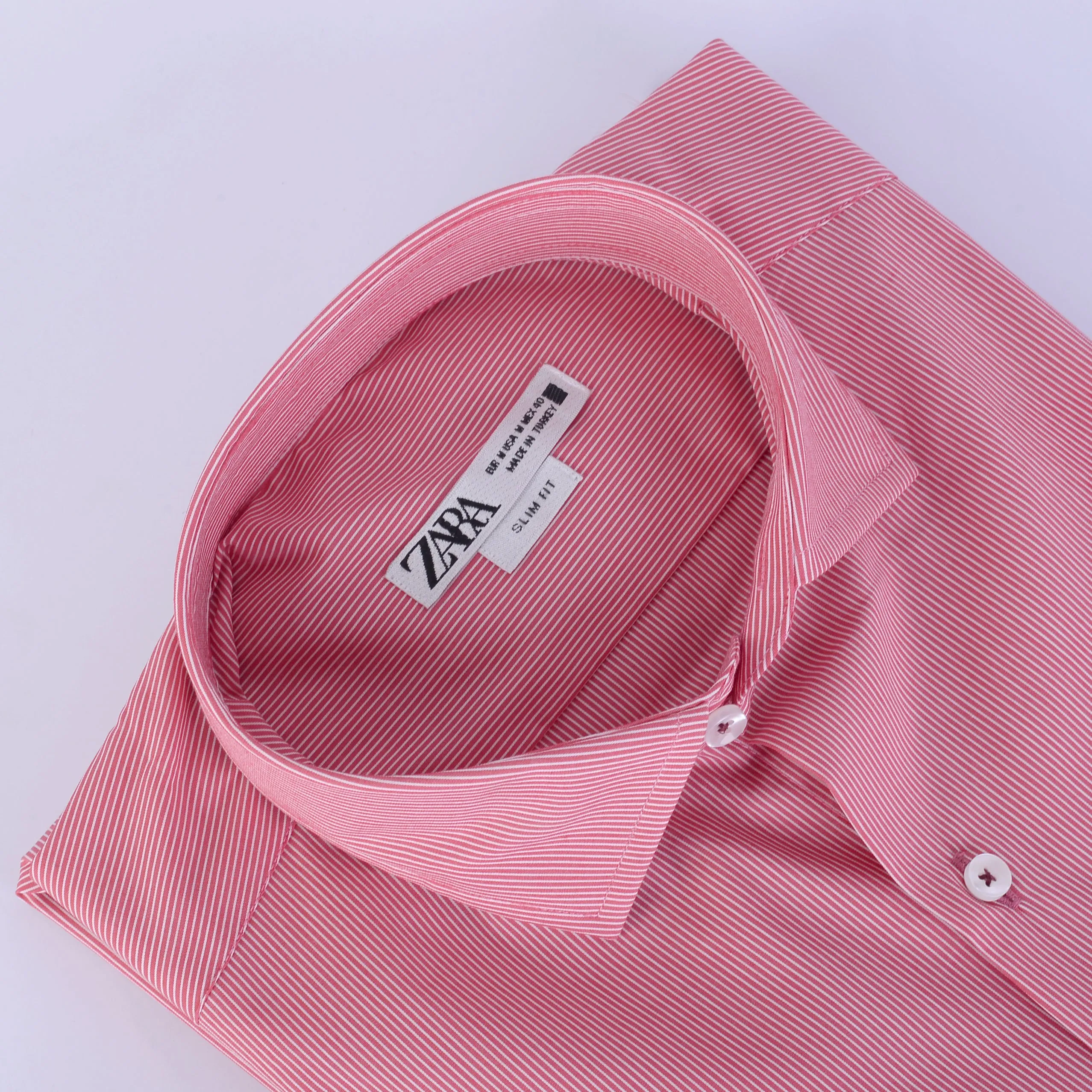 ZR Red Pin Stripes Shirt
