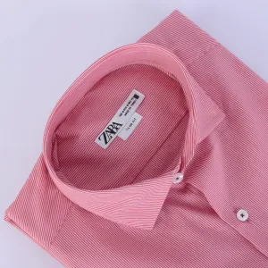 ZR Red Pin Stripes Shirt